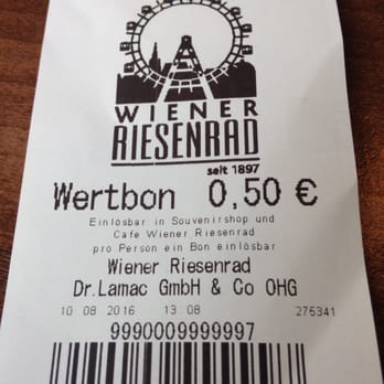 Zum Riesenrad - Toilette kostet 50 Cent, kann man dann aber beim Bezahlen gegenrechnen lassen... - Austrian Near Me - Vienna, 9 Zum Riesenrad - Toilette kostet 50 Cent, kann man dann aber beim Bezahlen gegenrechnen lassen... - Austrian Near Me - Vienna, 9