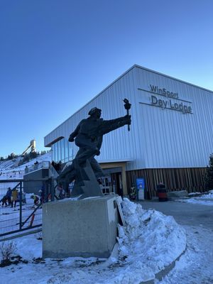 WinSport Ski & Snowboard Hill by null