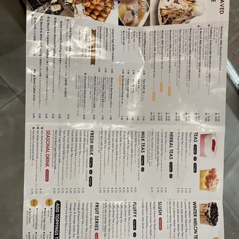 Meet Fresh - Menu 2/24/22 - Bubble Tea Near Me - Westminster, California Meet Fresh - Menu 2/24/22 - Bubble Tea Near Me - Westminster, California