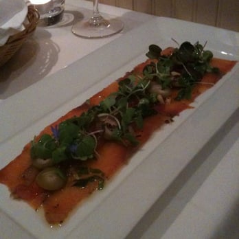 Ristorante Primo & Secondo - smoked salmon, with pickled red onions and thin olive slices - Italian Near Me - Montreal, Quebec Ristorante Primo & Secondo - smoked salmon, with pickled red onions and thin olive slices - Italian Near Me - Montreal, Quebec