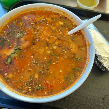 Taqueria Azteca - Menudo Rojo - Mexican Near Me - Dublin, California