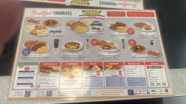 Menu photo 1 Waffle House Lebanon, TN