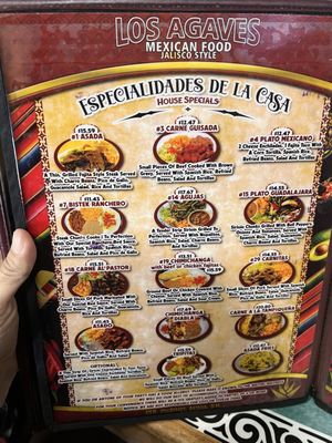 Menu photo 3 Los Agaves Restaurant - Mexican Food Jalisco Style Artesia, NM Menu photo 3 Los Agaves Restaurant - Mexican Food Jalisco Style Artesia, NM