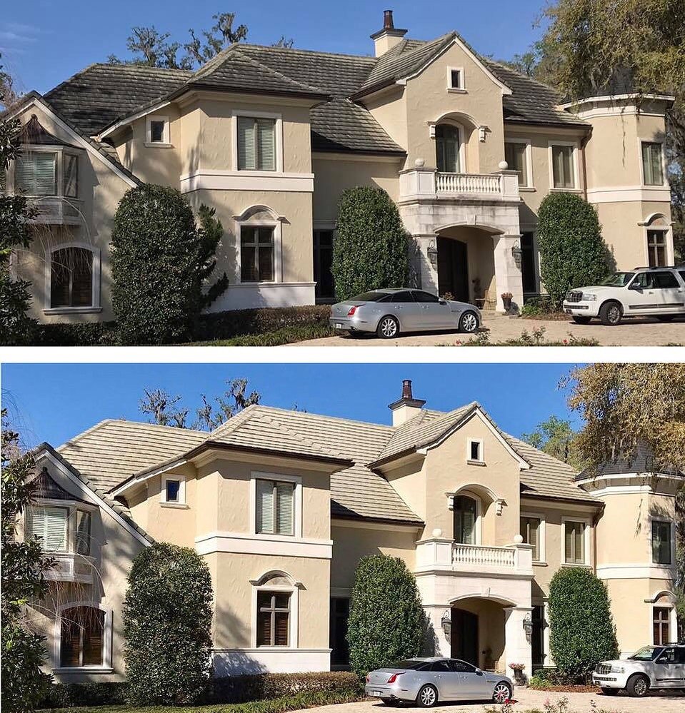 Slide of A Plus Soft Wash