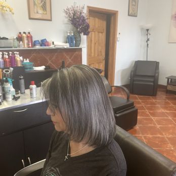 Illusions Salon - Kathy after color - Hair Salons Near Me - Taos, New Mexico