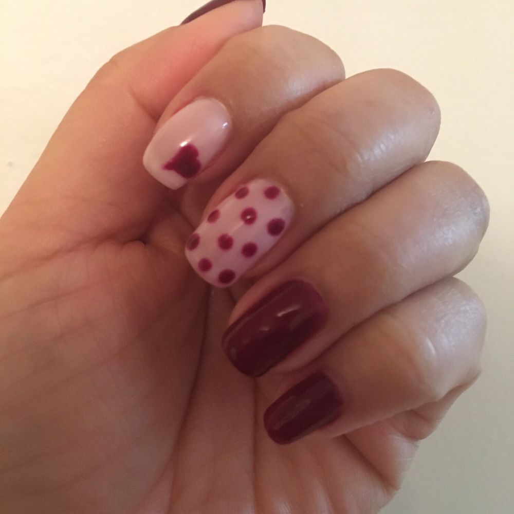 T Nails - 2/11/19 Left Hand - done by Lynn - Nail Salons Near Me - Countryside, Illinois T Nails - 2/11/19 Left Hand - done by Lynn - Nail Salons Near Me - Countryside, Illinois