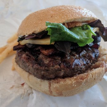 Cubby's - Houdini burger, single patty, also single onion :( - New American Near Me - Draper, Utah Cubby's - Houdini burger, single patty, also single onion :( - New American Near Me - Draper, Utah