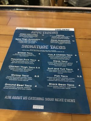 Menu photo 3 Ocean Street Tacos Jacksonville, FL
