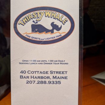 Thirsty Whale - American Near Me - Bar Harbor, Maine