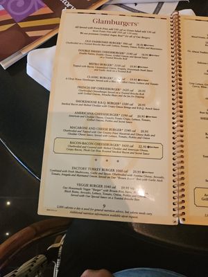 Menu photo 6 The Cheesecake Factory Riverside, CA Menu photo 6 The Cheesecake Factory Riverside, CA