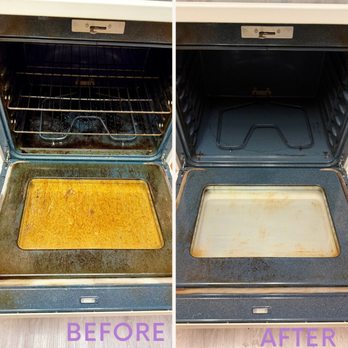 Sparkle and Shine Cleaning - Before and after oven cleaning - Home Cleaning Near Me Sparkle and Shine Cleaning - Before and after oven cleaning - Home Cleaning Near Me
