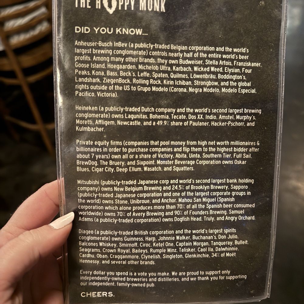 The Hoppy Monk - El Paso - Menu - Gastropubs Near Me - El Paso, Texas The Hoppy Monk - El Paso - Menu - Gastropubs Near Me - El Paso, Texas