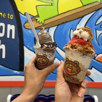 Jeremiah's Italian Ice - Oreo mud pie / PB&J - Desserts Near Me - Boynton Beach, Florida
