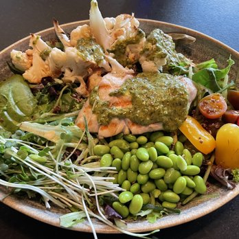 Pacific Catch - Asian Chimichurri Salad Sea Bass - Seafood Near Me - Mountain View, California