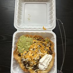My usual - Taco salad (but this time with carne asada)