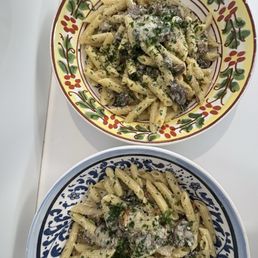 Penne Mushrooms