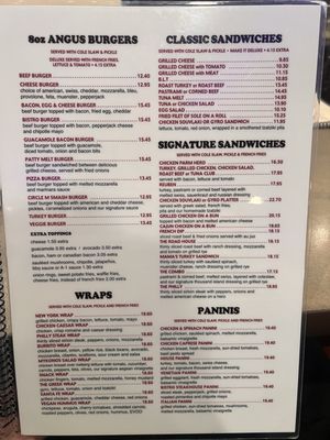 Menu photo 4 Circle M Diner Wantagh, NY