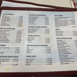 non curry menu non curry menu