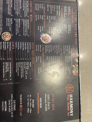 Menu photo 5 Harmony Tea Shoppe Indianapolis, IN