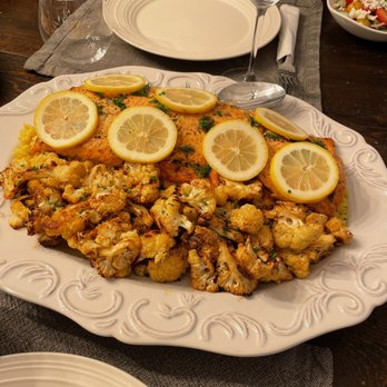 The Wright Service - Salmon w/ roasted cauliflower - Personal Chefs Near Me The Wright Service - Salmon w/ roasted cauliflower - Personal Chefs Near Me