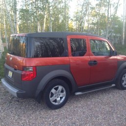 My 2003 Honda Element with 129k miles on its maiden voyage near the Uinta mountains. My 2003 Honda Element with 129k miles on its maiden voyage near the Uinta mountains.
