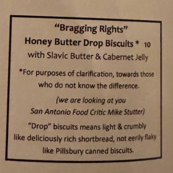 Cabernet Grill - Unsightly menu item poking a jab @ a food critic in their own menu. - Seafood Near Me - Fredericksburg, Texas Cabernet Grill - Unsightly menu item poking a jab @ a food critic in their own menu. - Seafood Near Me - Fredericksburg, Texas
