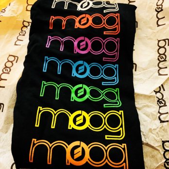 Moog Music - A t-shirt from the Moog factory gift shop. - Tours Near Me - Asheville, North Carolina Moog Music - A t-shirt from the Moog factory gift shop. - Tours Near Me - Asheville, North Carolina