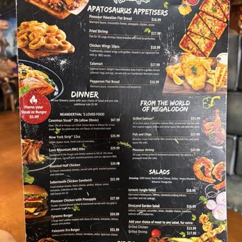 DinoLand Cafe - New American Near Me - Myrtle Beach, South Carolina
