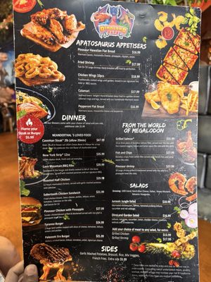Menu photo 8 DinoLand Cafe Myrtle Beach, SC