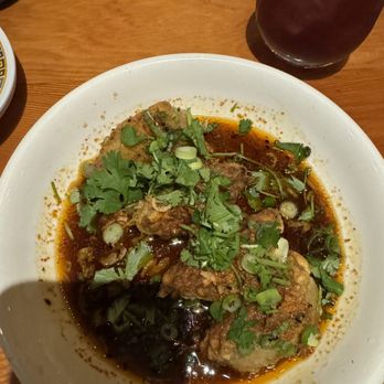 Mecha Noodle Bar - Red oil dumplings - Wine Bars Near Me - West Hartford, Connecticut Mecha Noodle Bar - Red oil dumplings - Wine Bars Near Me - West Hartford, Connecticut