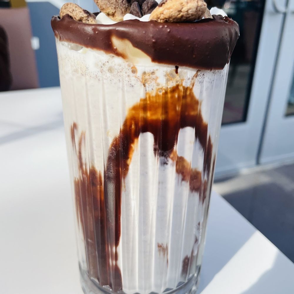 Dulce - Cookie Monster milkshake (spiked) - Ice Cream & Frozen Yogurt Near Me - Mount Pleasant, South Carolina Dulce - Cookie Monster milkshake (spiked) - Ice Cream & Frozen Yogurt Near Me - Mount Pleasant, South Carolina