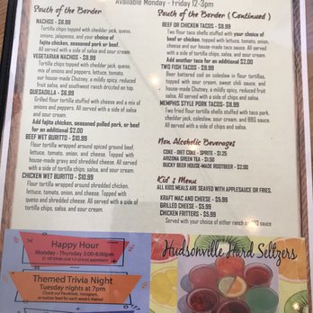 Hudsonville Winery - Food menu (other side) - Wineries Near Me - Hudsonville, Michigan Hudsonville Winery - Food menu (other side) - Wineries Near Me - Hudsonville, Michigan