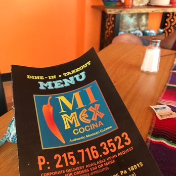 Mi Mex Cocina - Menu - Mexican Near Me - Colmar, Pennsylvania Mi Mex Cocina - Menu - Mexican Near Me - Colmar, Pennsylvania