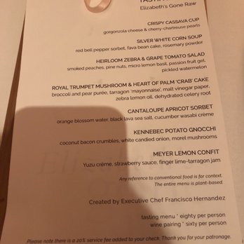 Elizabeth's - August 2018 Tasting Meu - Vegan Near Me - Washington, DC, District of Columbia Elizabeth's - August 2018 Tasting Meu - Vegan Near Me - Washington, DC, District of Columbia