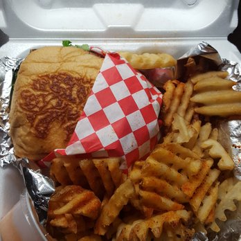 Bull Chicks - Spicey burger and fries - Burgers Near Me - Baton Rouge, Louisiana