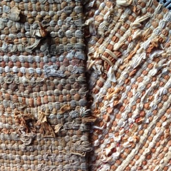Resurrection Carpet Cleaning - Before and after on a beloved rag rug. - Carpet Cleaning Near Me Resurrection Carpet Cleaning - Before and after on a beloved rag rug. - Carpet Cleaning Near Me