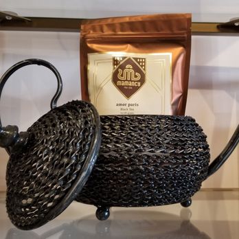 Mamancy Tea & Chocolate - a teapot and a bag of coffee - Chocolatiers & Shops Near Me - Beaverton, Oregon