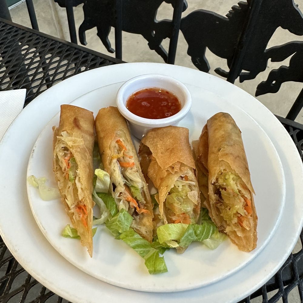 Indochine Cuisine - Vegetables Crispy Rolls with sweet chili sauce - Vietnamese Near Me - Parker, Colorado Indochine Cuisine - Vegetables Crispy Rolls with sweet chili sauce - Vietnamese Near Me - Parker, Colorado