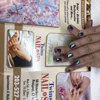 Twins Nail & Spa - Chrome Mirror Nails - Nail Salons Near Me - Prospect, Connecticut Twins Nail & Spa - Chrome Mirror Nails - Nail Salons Near Me - Prospect, Connecticut
