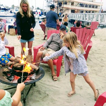 Bahia Resort Hotel - Smores on the bay, included with the resort on certain nights. - San Diego, CA