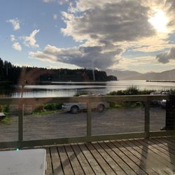 Icy Strait Lodge - View outback of establishment