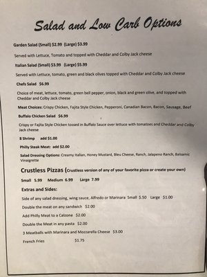Menu photo 1 Steve-O's Pizza and Pub Mount Vernon, TX Menu photo 1 Steve-O's Pizza and Pub Mount Vernon, TX