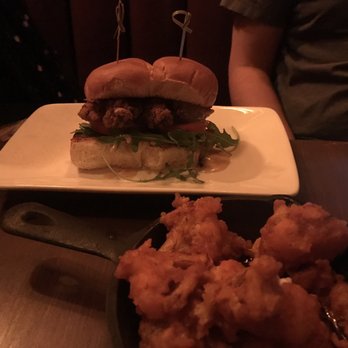 Idle Hour - Chicken sliders (asked for the mustard on the side, didn't happen.) - American Near Me - Los Angeles, California