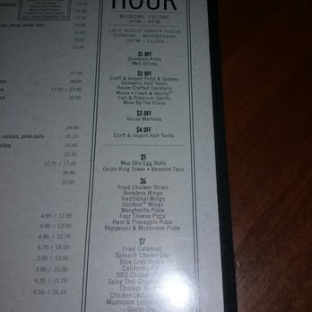 Yard House - Happy Hour Menu & times - Bars Near Me - Temecula, California Yard House - Happy Hour Menu & times - Bars Near Me - Temecula, California