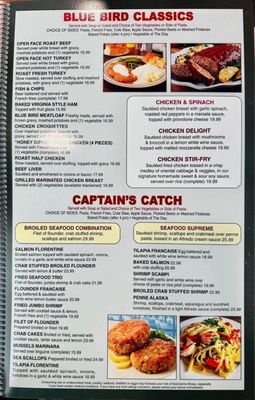 Menu photo 1 Blue Bird Diner Pennsville, NJ