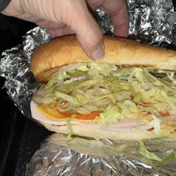 Rudi's Pizza - Insides of the Big Bird Sub