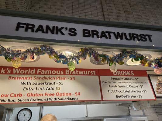 Frank's Bratwurst by null