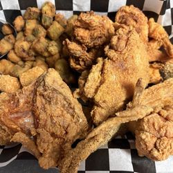 Fried sampler