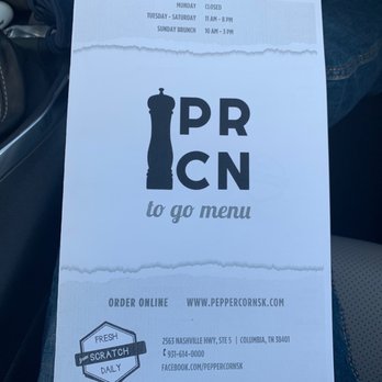 Peppercorn Scratch Kitchen - Breakfast & Brunch Near Me - Columbia, Tennessee Peppercorn Scratch Kitchen - Breakfast & Brunch Near Me - Columbia, Tennessee