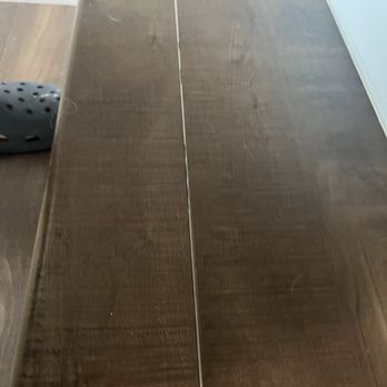 Belfor - Wood floor separated - Damage Restoration Near Me - Modesto, California
